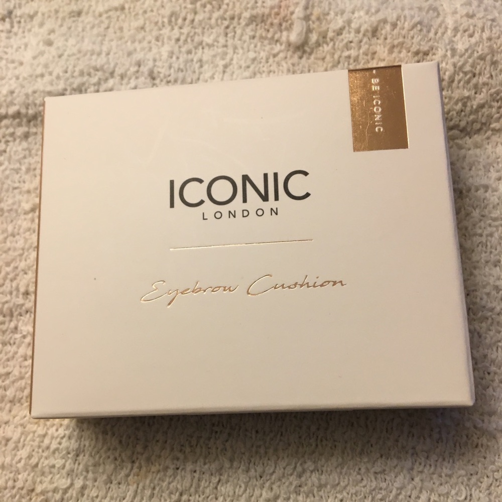 Iconic London eyebrow cushion